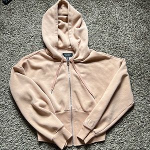 Victoria Secret cropped zip up